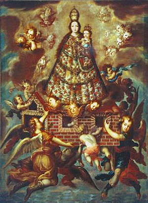 translation of the Holy House to Loreto